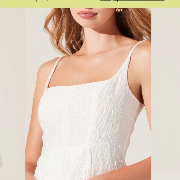 ASTR the Label Jacquard pleated mini dress-NWT Sz small - Picture 9 of 9